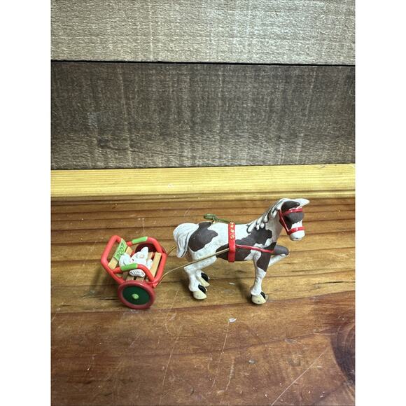 Hallmark Keepsake Ornament A Pony For Christmas In Box - Picture 1 of 5
